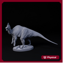 Corythosaurus rear up 1-35 scale dinosaur