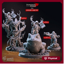 Dwarf Druids - Dungeon Guild - CastNPlay - Terrain Wargaming D&D DnD 28mm 32mm 40mm 54mm