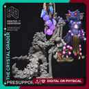 The Crystal Grader - Geckolds -  PRESUPPORTED - Illustrated and Stats - 32mm scale