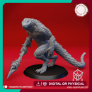 Lizardfolk - Tabletop Miniature (Pre-Supported)