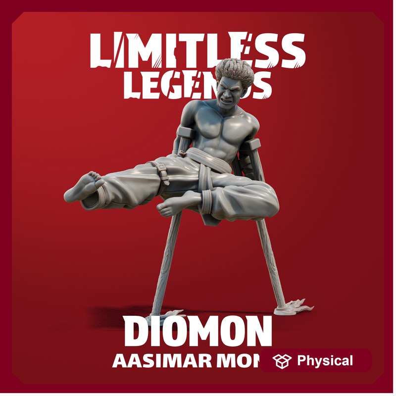 Aasimar Monk - Diomon