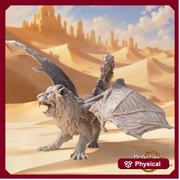 Manticore | Miniature |28mm Scale/32mm Scale/54mm/75mm Scale |Pathfinder Figure | DnD 5E | Figurine unpainted | The Printing Goes Ever On - Only-Games
