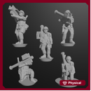 10 & 15mm US Infantry with Stingers (10 models)