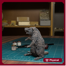 Giant Rat 06 - TytanTroll Miniatures - DnD - Fantasy