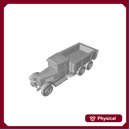 3D Printed ZIS-5 Longbed Uncovered Truck (x10)