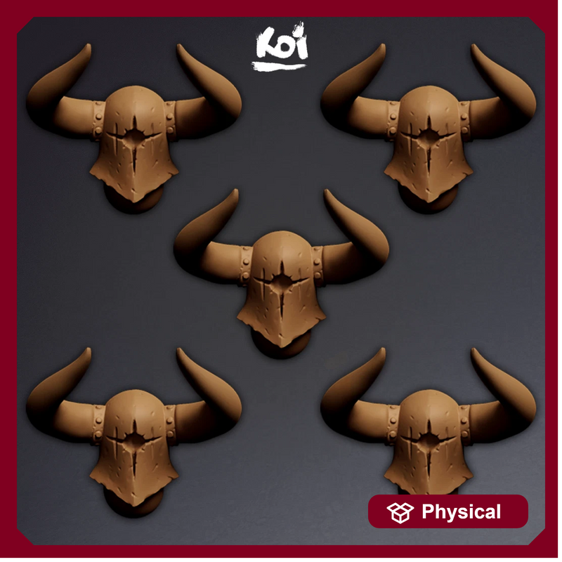 Ravagers of the North Type 2 - Miniature heads