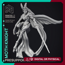 Moth Knight - Medium Fighter - PRESUPPORTED - 32mm Scale