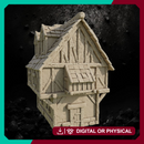 Timbervale Cottage - Woodcutter Home STL for DnD & Wargaming