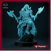 Human Ranger Fighter Barbarian PC / NPC Unpainted | 28mm,32mm,54mm,75mm,100mm Scale | Resin Dungeons and Dragons D&D 5e  | Pathfinder | - Only-Games