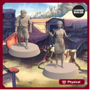 Civilians of Ago Cadmus, City of Eros (2 miniatures) – 3D printable miniature – STL file