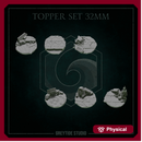 topper set gothic city ruins 32mm