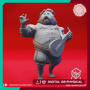 Tabaxi Bard - Tabletop Miniature (Pre-Supported)