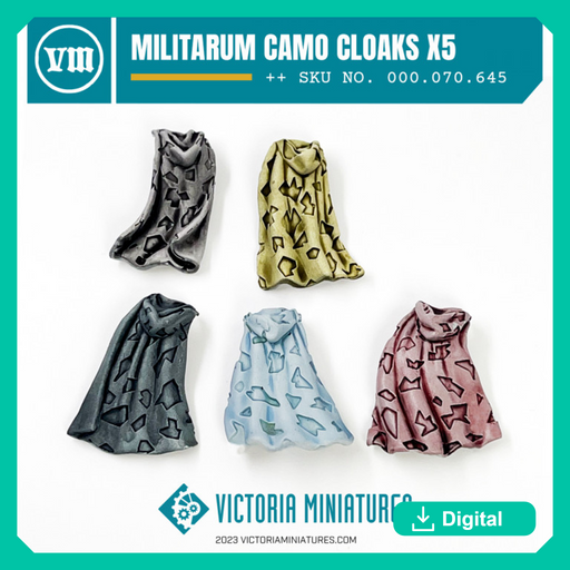 Militarum Camo Cloaks x5 - Only-Games