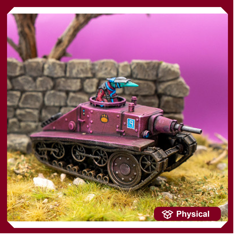 Clash of Rhyfles: Fidwog Shaedyn Fighting Tractor