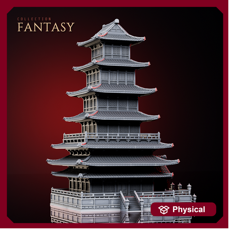 Eastern Temple Tower - Only-Games