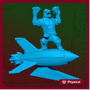 Wall Street Ape Rocketing to the Moon