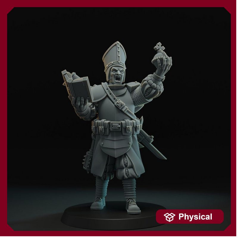 Battle Cleric with Holy Grenade
