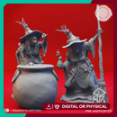 Barovian Witches - Tabletop Miniatures (Pre-Supported)