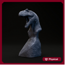 Acrocanthosaurus bust