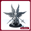 Celestial Knight 01 with Sword and Spear
