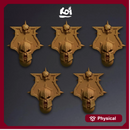 Bloodrunner Type 5 - Miniature Heads