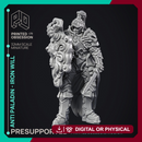 Anti Paladin - Iron Will - PRESUPPORTED - Hell Hath No Fury - Scale 32mm
