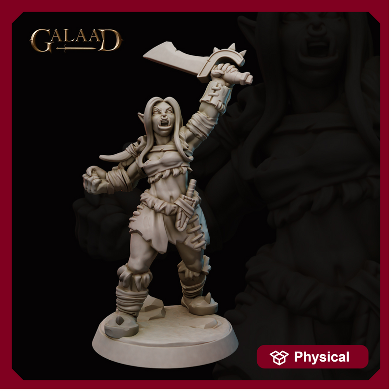 Female Orc Fighter