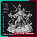 Lady of Entropy - Boss Encounter - PRESUPPORTED - 100 mm - 32mm Scale