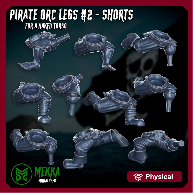Pirate Orc Legs #2 - Shorts
