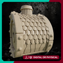 Scaled Barrel Forge - Blacksmith Furnace Prop STL for DnD & Wargaming