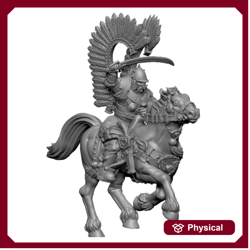 AX127 - Charging Winged Hussar