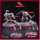 Rat Warriors - The Ballad of the Rat Plague - CastNPlay - Terrain Wargaming D&D DnD 28mm 32mm 40mm 54mm