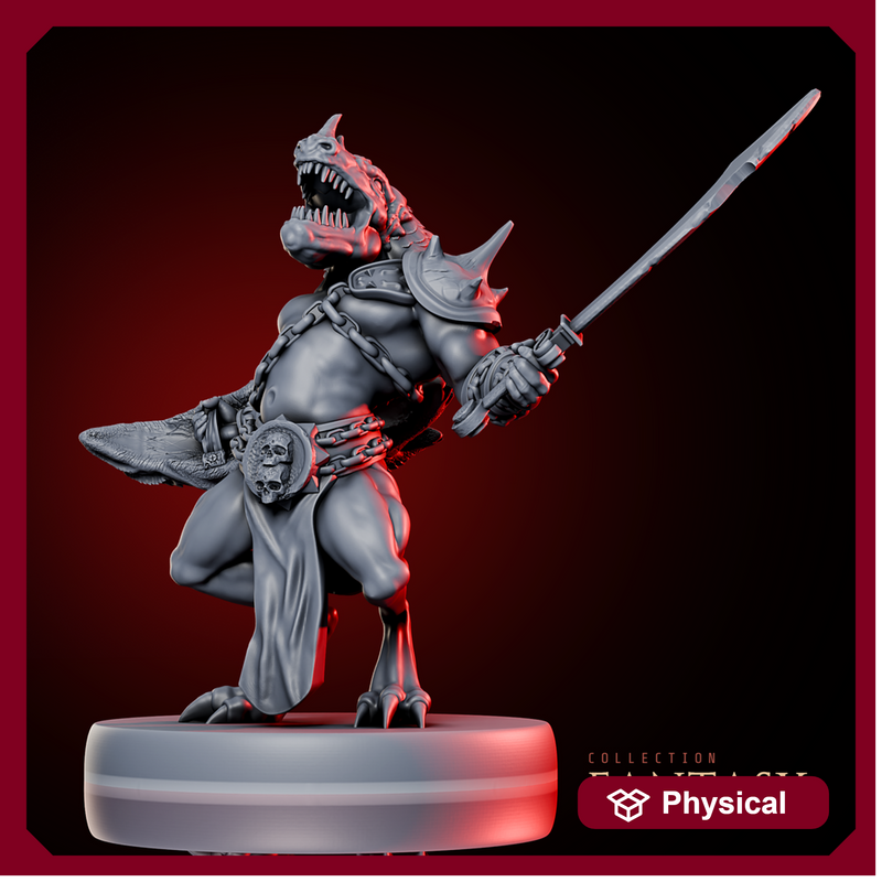 Lizardfolk Swordsman 2 - Only-Games