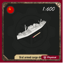 1/600 Ural armed cargo ship