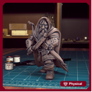 Male Dwarf 01 - TytanTroll Miniatures - DnD - Fantasy - 32mm