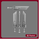 Space Knights Fantasy Cloud Sword NOHAND X 10