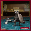 Frogfolk Spearman 09 - 32mm - DND - Pathfinder