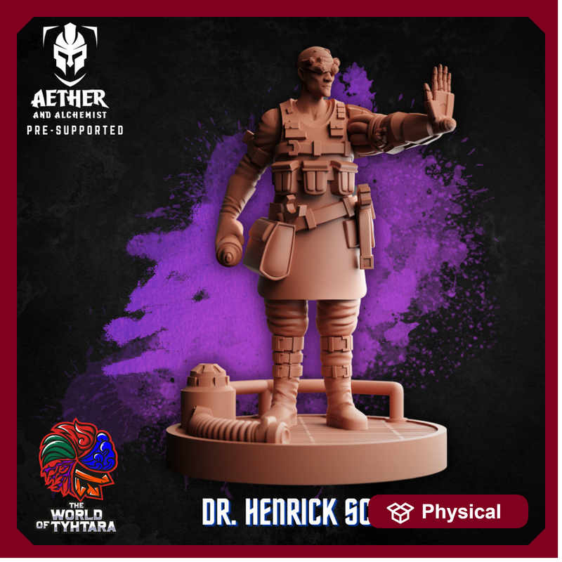 Dr. Henrick Schem - Half-Cyborg Artificer