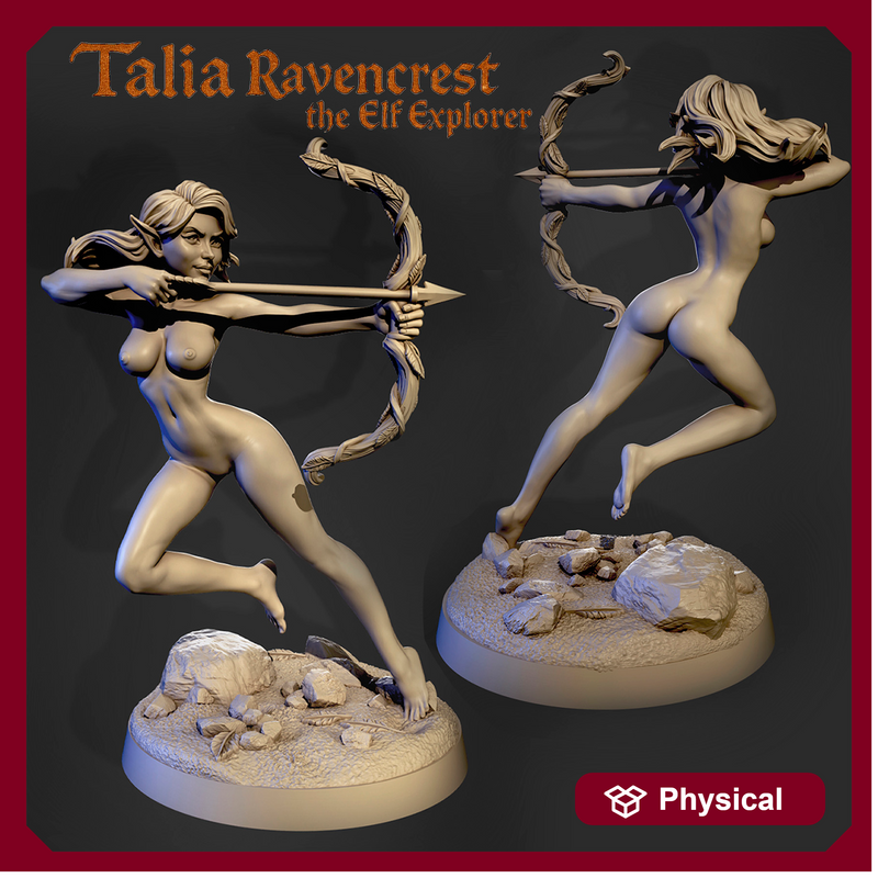 Talia, The Elf Exporer 75mm