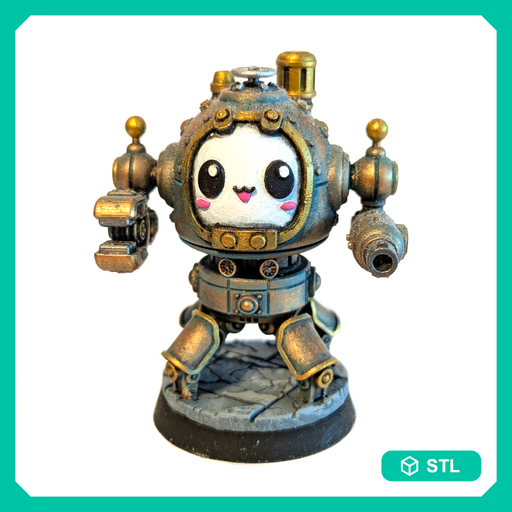 UWU Steam Force Stacks Mech Tabletop Miniature - Only-Games