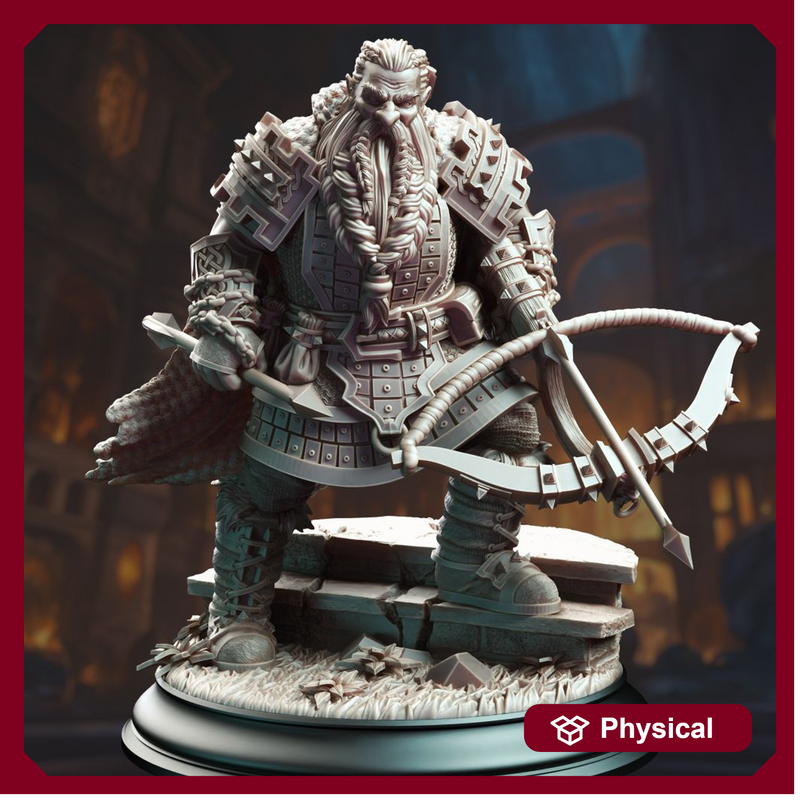 Dark Dwarf Ranger Hunter - Tokrik - Only-Games