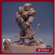 Skeleton Lord with Crossbow | Undead | D and D| 28mm, 32mm, 54mm, 75mm,100mm | Pathfinder | Figure for Painting| Daybreak - Only-Games