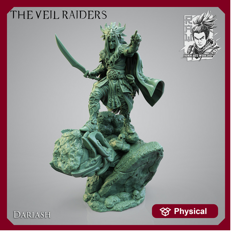 Dariash - Forest Elf Warlord - 54mm