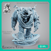Wind Golem + Wind Elemental Combo - STL only - Only-Games