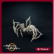 Giant Spider | Miniature |28mm Scale/32mm Scale/54mm/75mm Scale |Pathfinder Figure | DnD 5E | Figurine unpainted | The Printing Goes Ever On - Only-Games
