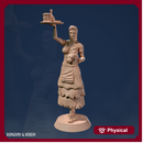 Barmaid - Woman - Female - Maid - Townsfolk - Commoner - Folk - Barmaid - NPC - Female NPC - Woman NPC