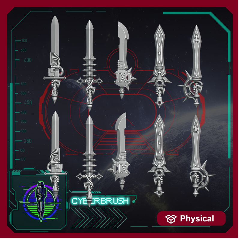 Crimson Angels, Swords