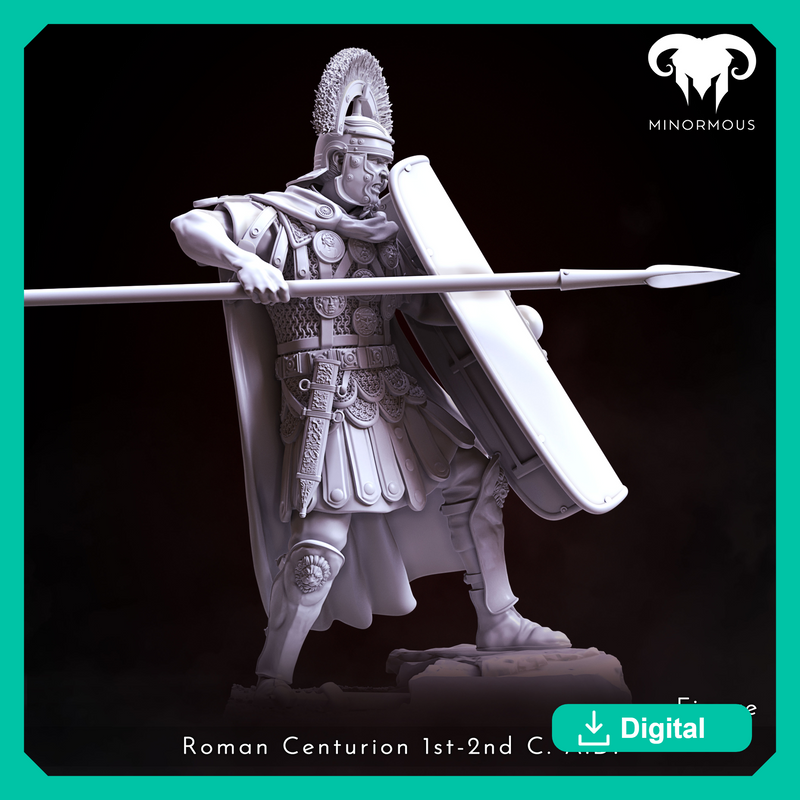 Figure - Roman Centurion 1st-2nd C. A.D. Spear of Rome!
