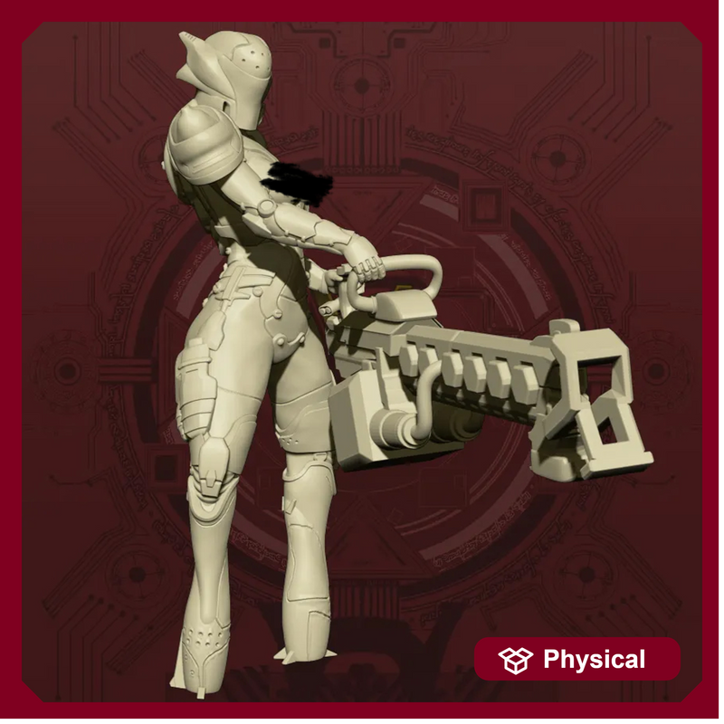 [Centauri] Cyberite Infantry - Flamethrower Firing Pose
