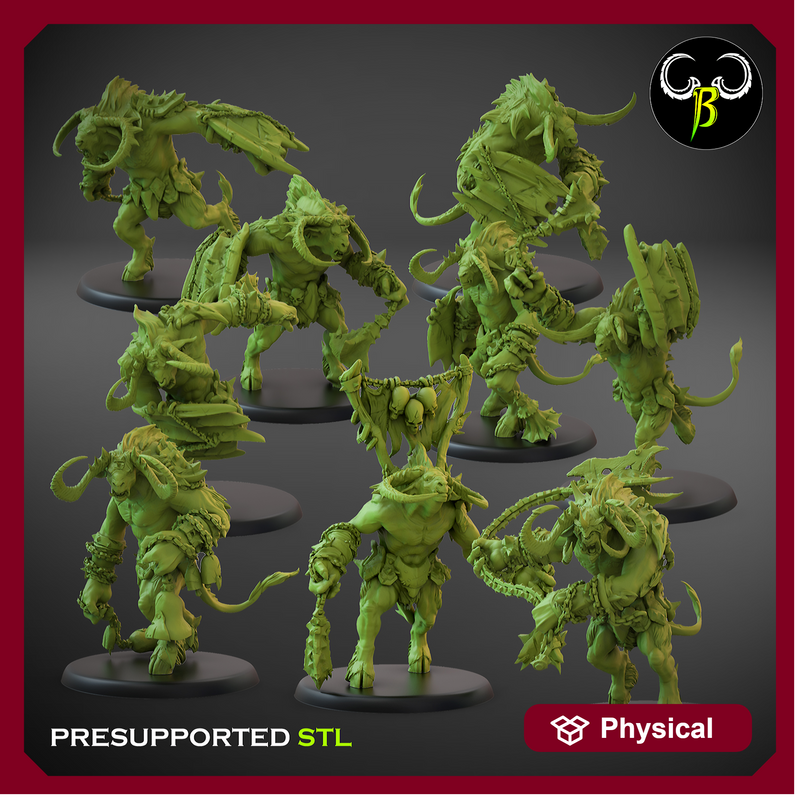 Horned Brute Shield Squad